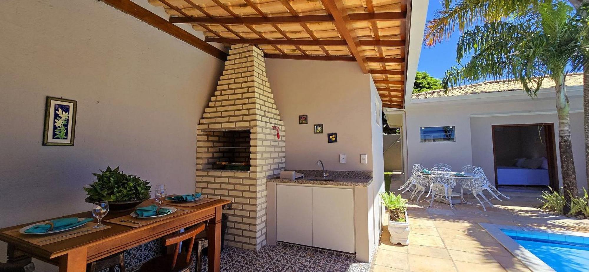 Casa Aconchegante Com Piscina Em Taperapuan