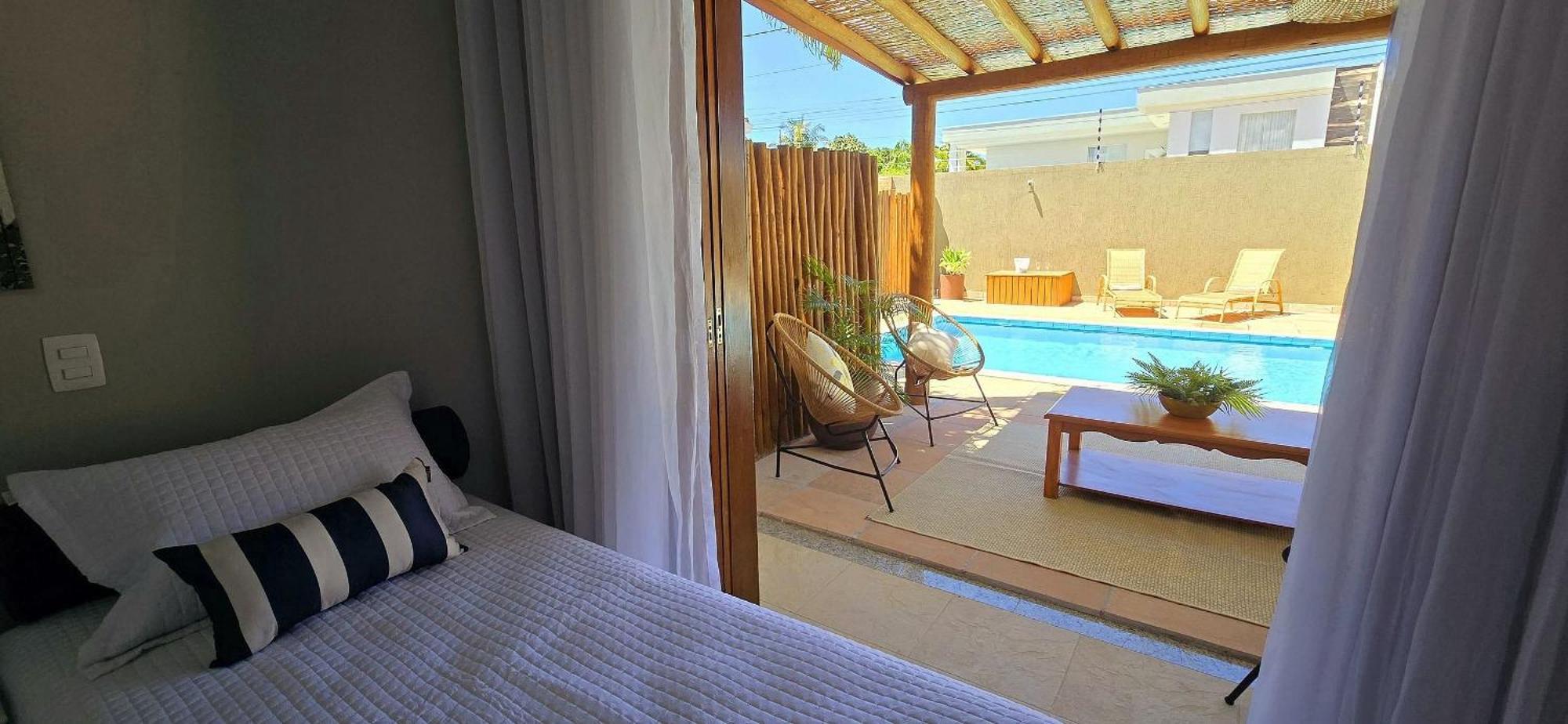Casa Aconchegante Com Piscina Em Taperapuan * Porto Seguro