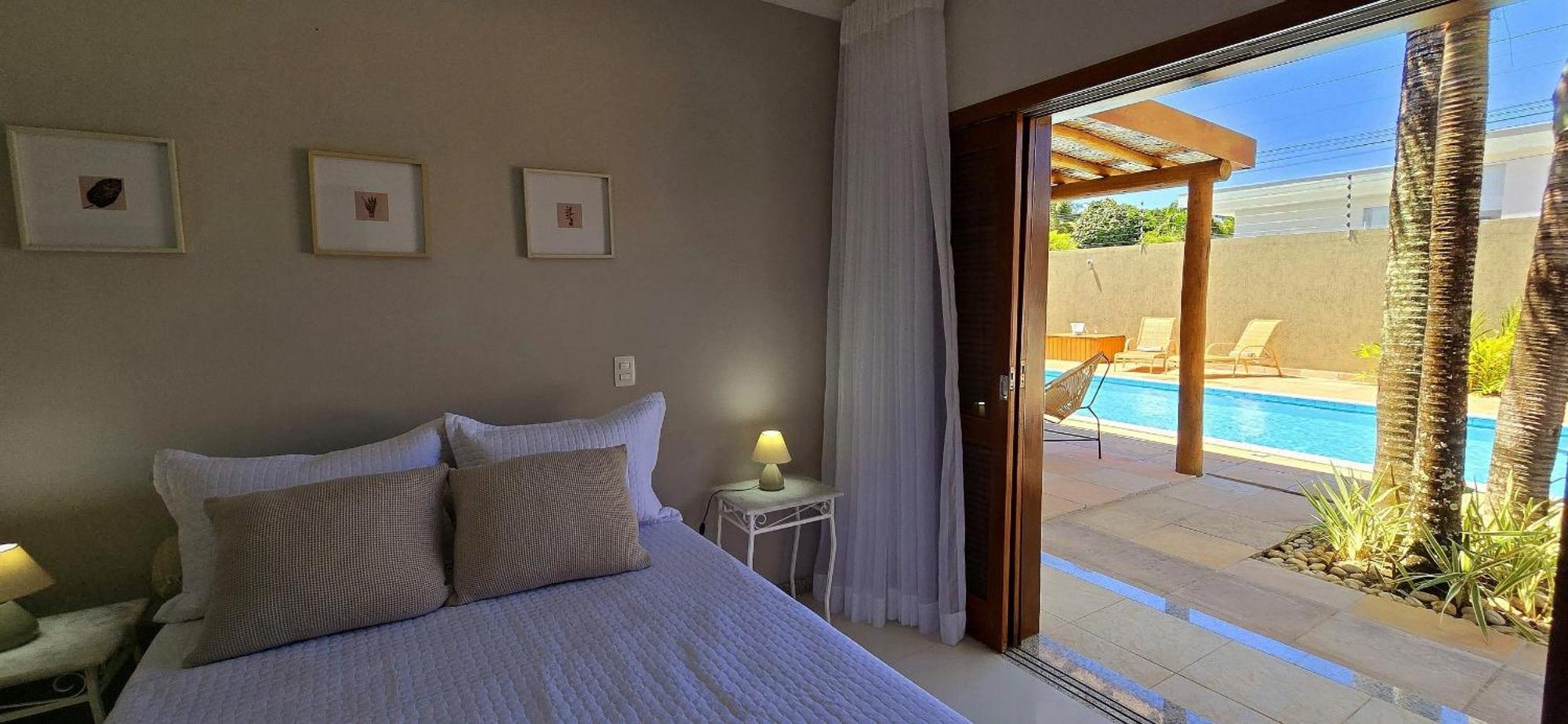 Casa Aconchegante Com Piscina Em Taperapuan Casa de férias Porto Seguro