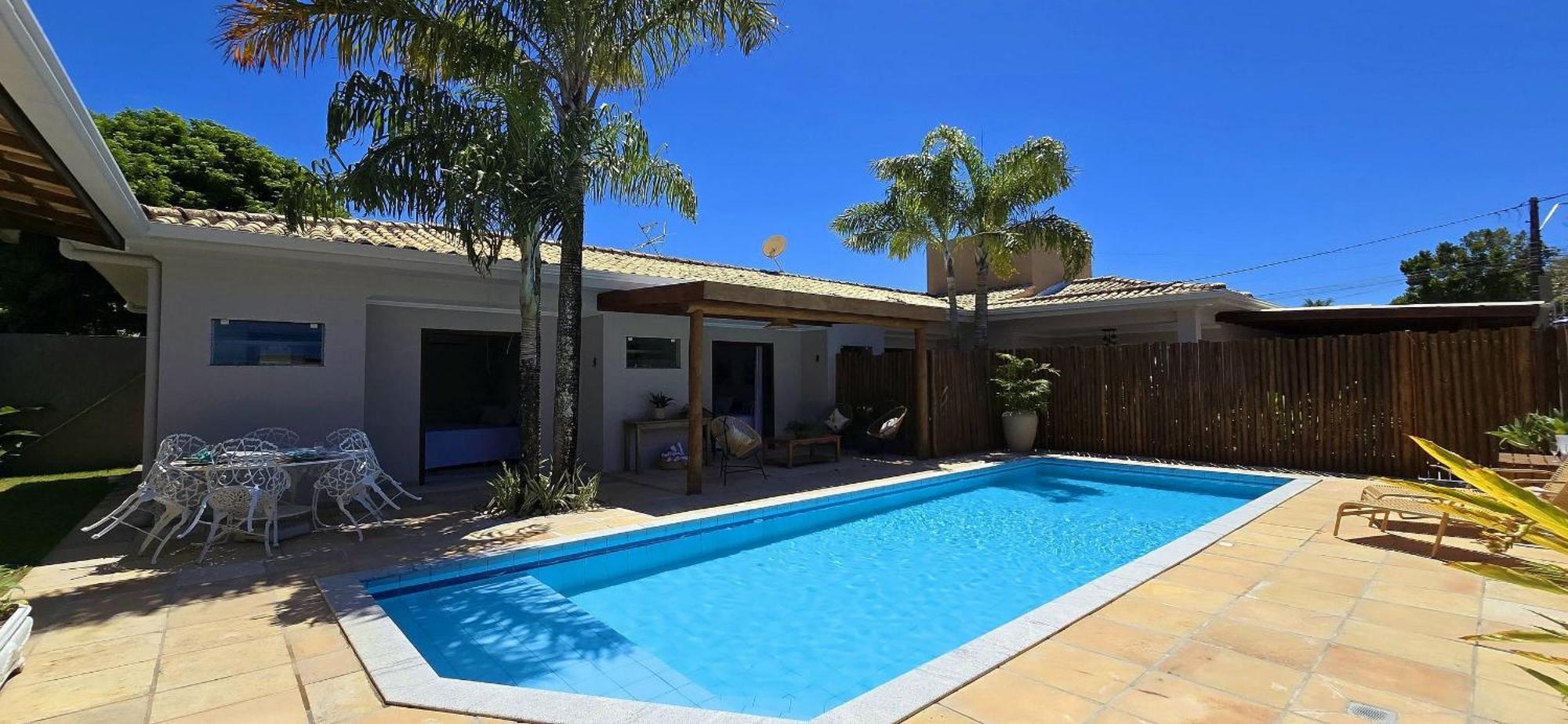 Casa Aconchegante Com Piscina Em Taperapuan