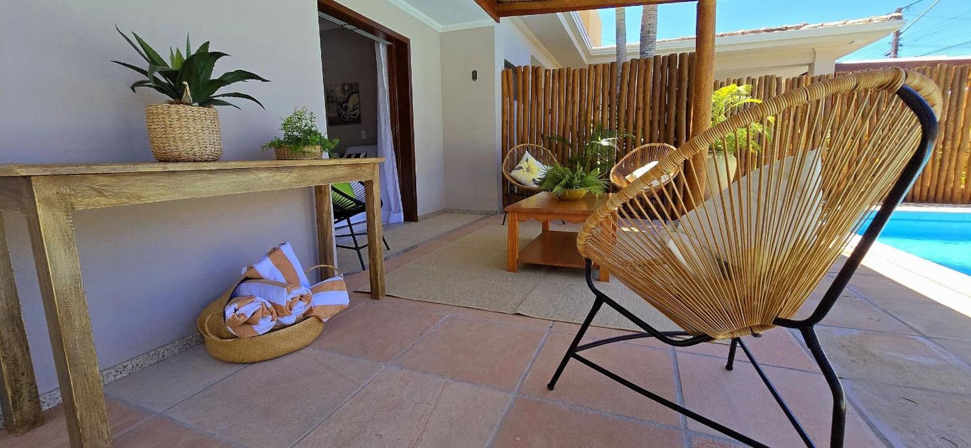 Casa Aconchegante Com Piscina Em Taperapuan Porto Seguro