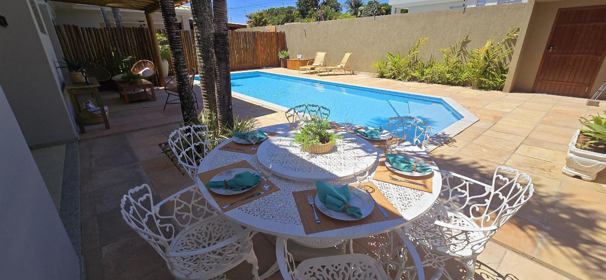 Casa Aconchegante Com Piscina Em Taperapuan * Porto Seguro